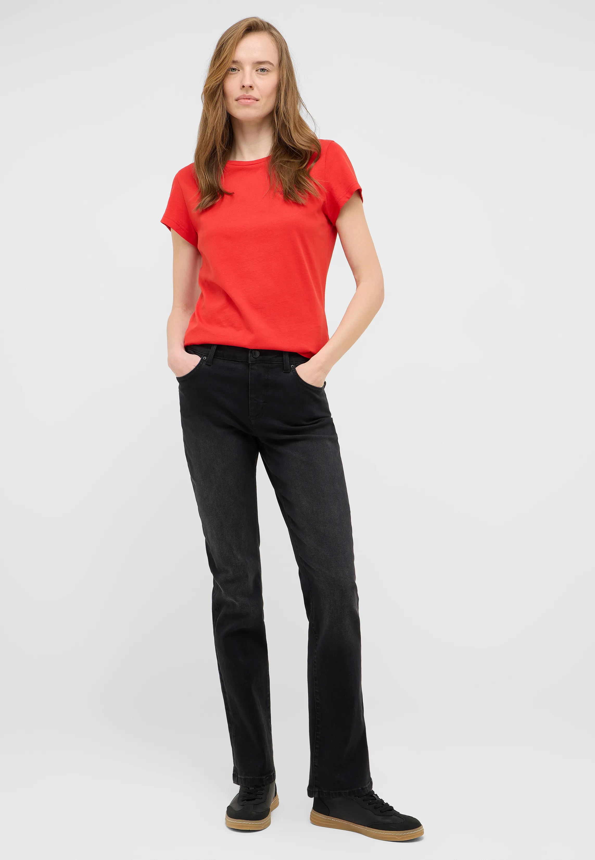 Джинсы Crosby Relaxed Straight Чёрный
