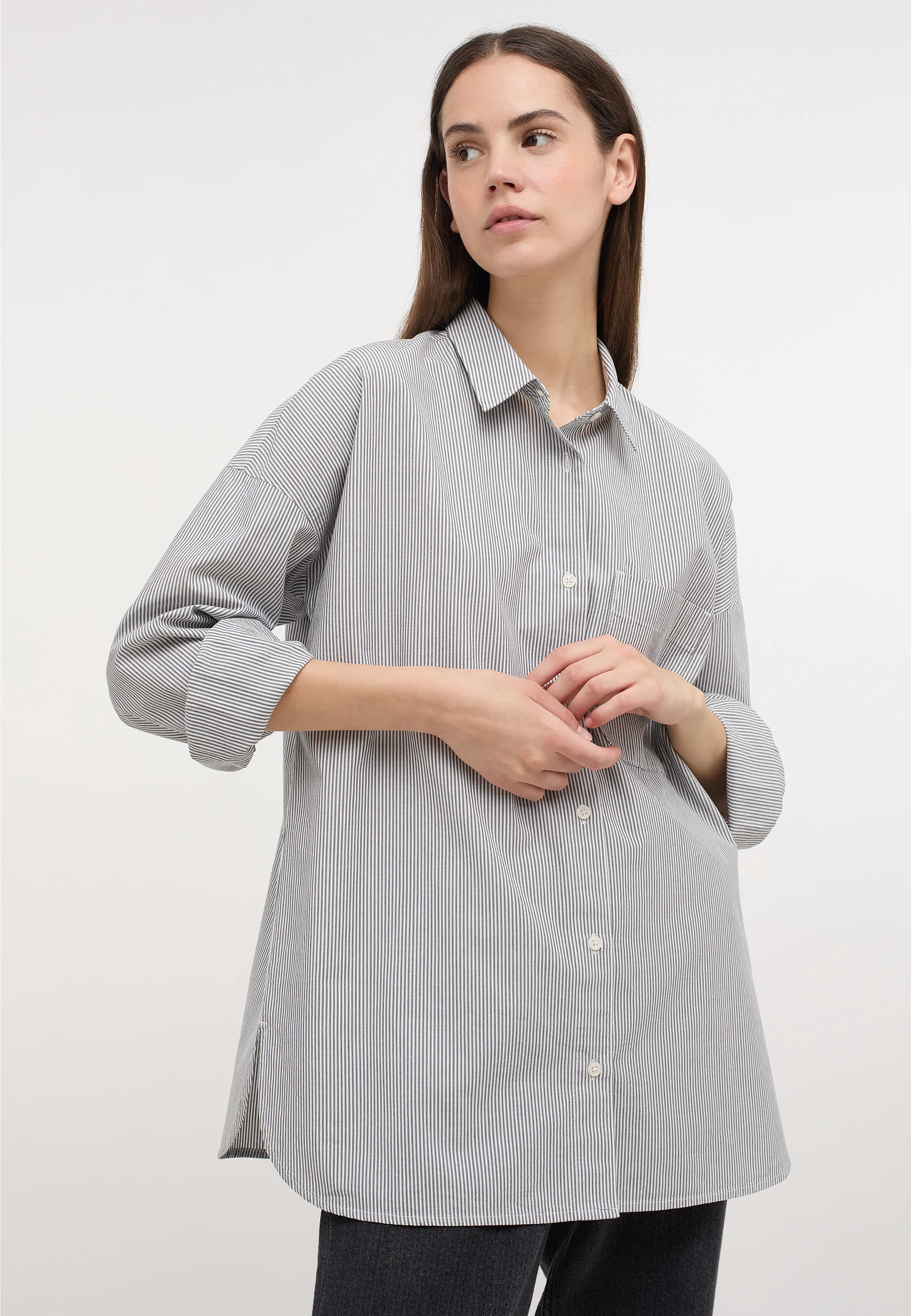 Блузка Edda Stripe Blouse Мультиколор