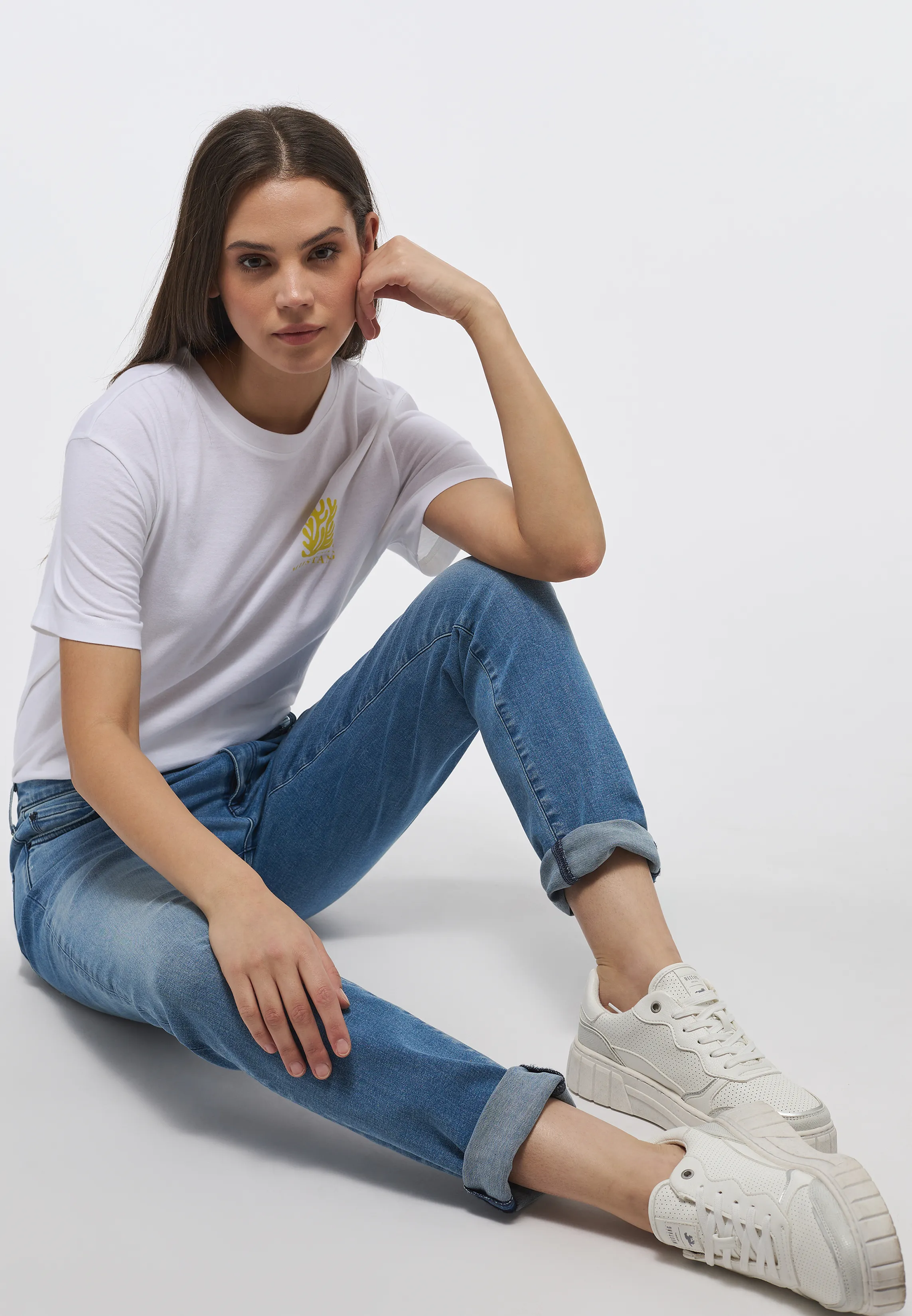 Джинсы Crosby Relaxed Slim Синий