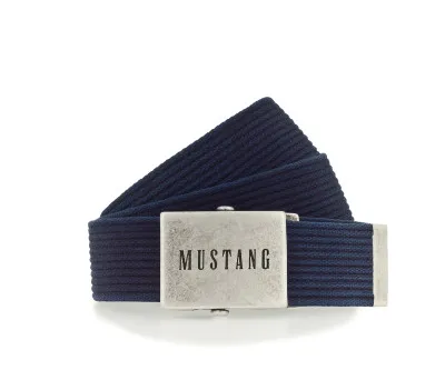 Ремень Woven belt in 40 mm with buckle in silver antique