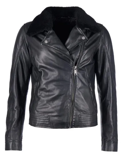 Куртка кожаная women's asym. biker jkt