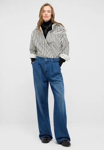 Джинсы Luise Wide with Pleats