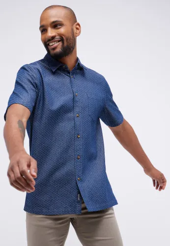 Джинсовая рубашка | Мужская джинсовая рубашка на Trend Collection