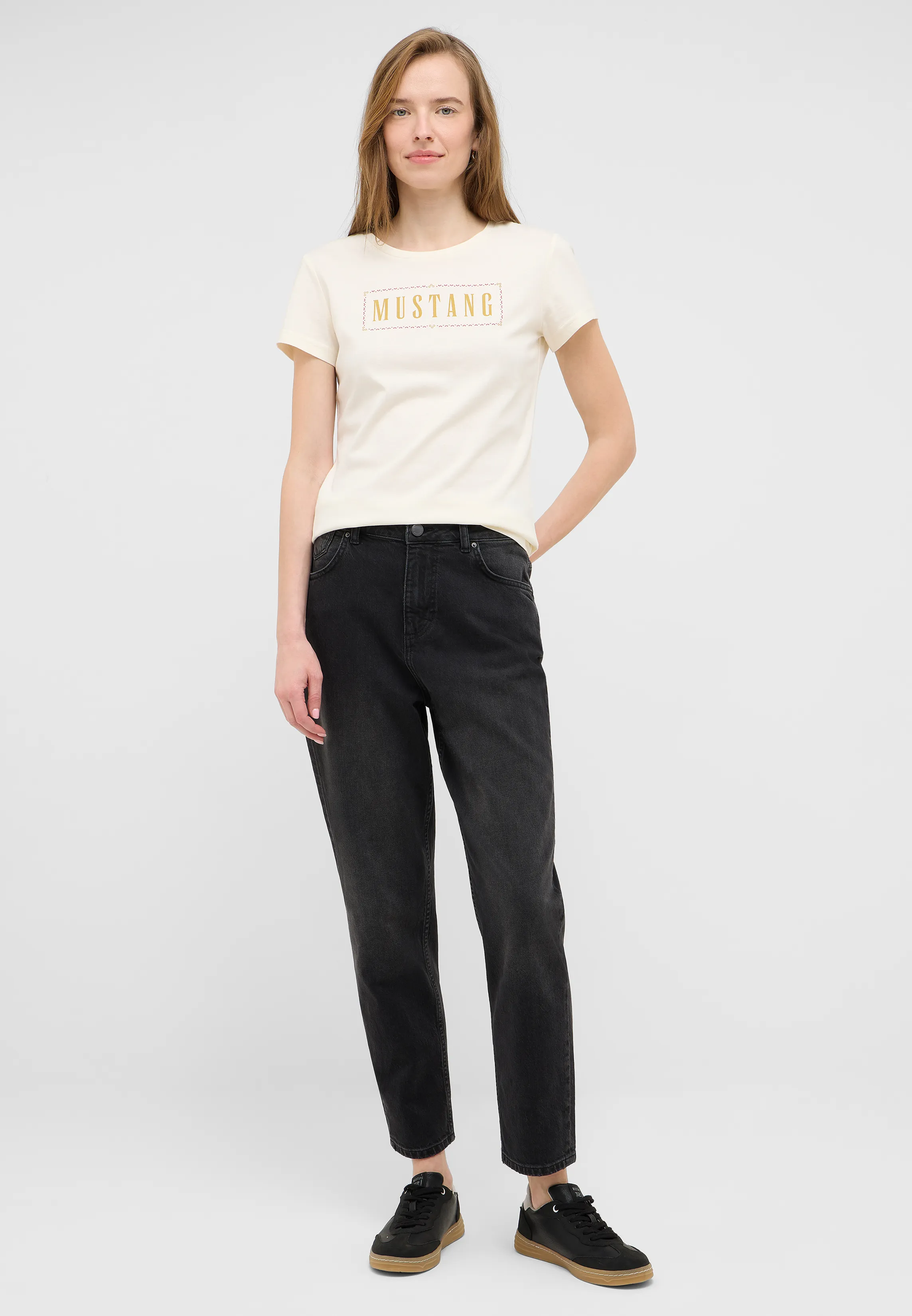 Джинсы Charlotte Tapered чёрный цвет