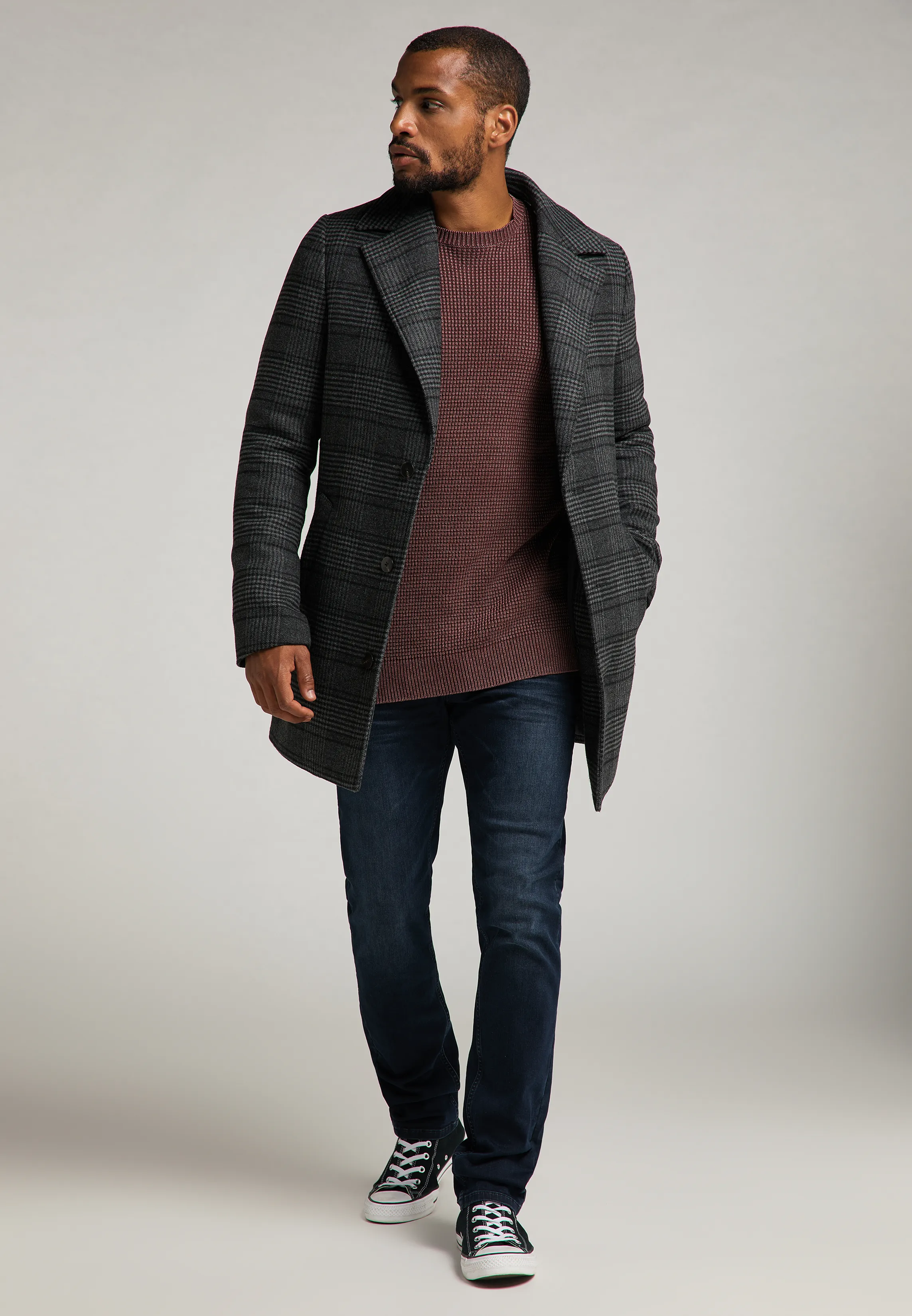 Пальто David 2in1 Coat серый