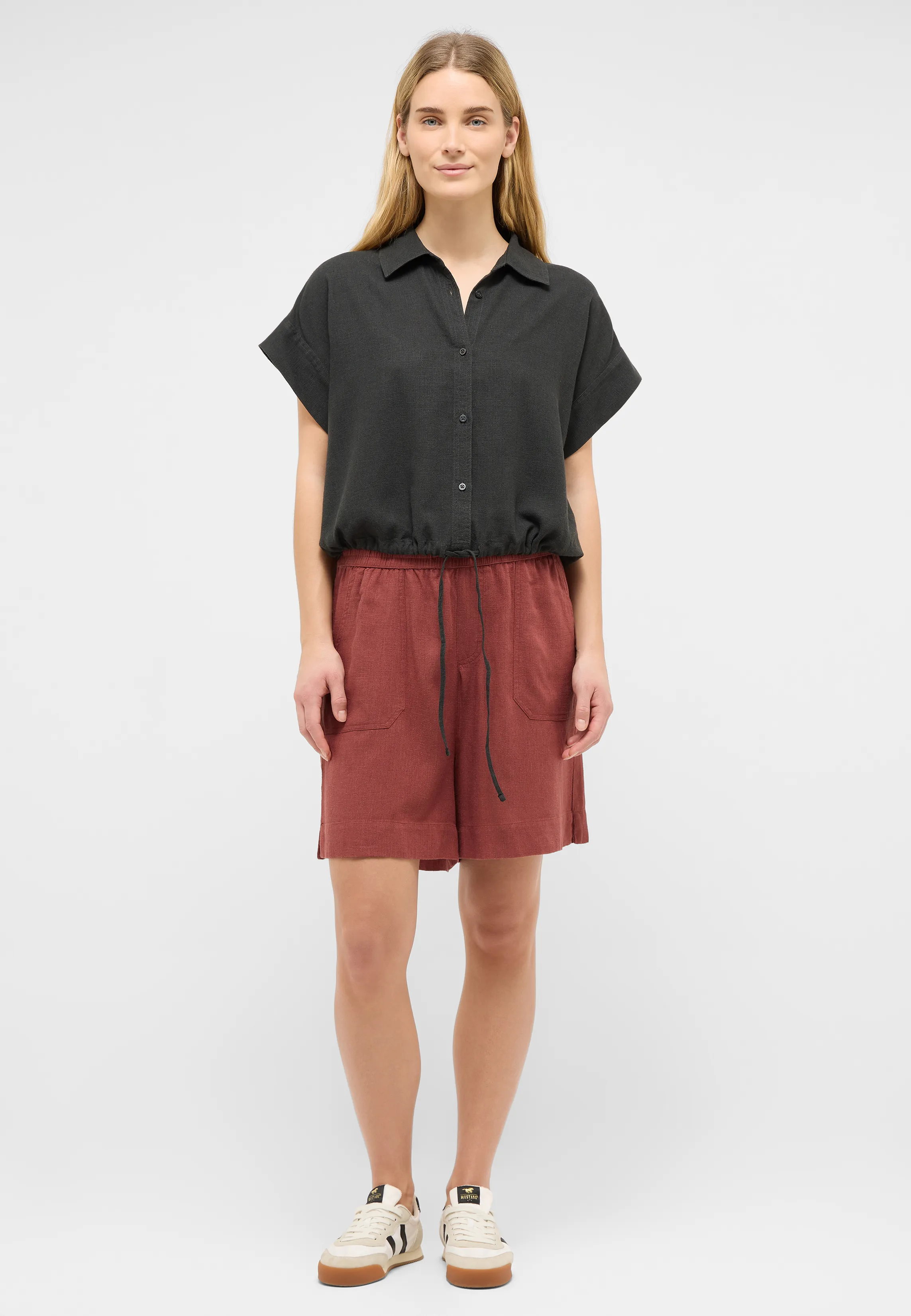 Шорты текстильные Hilo Shorts коричневый цвет
