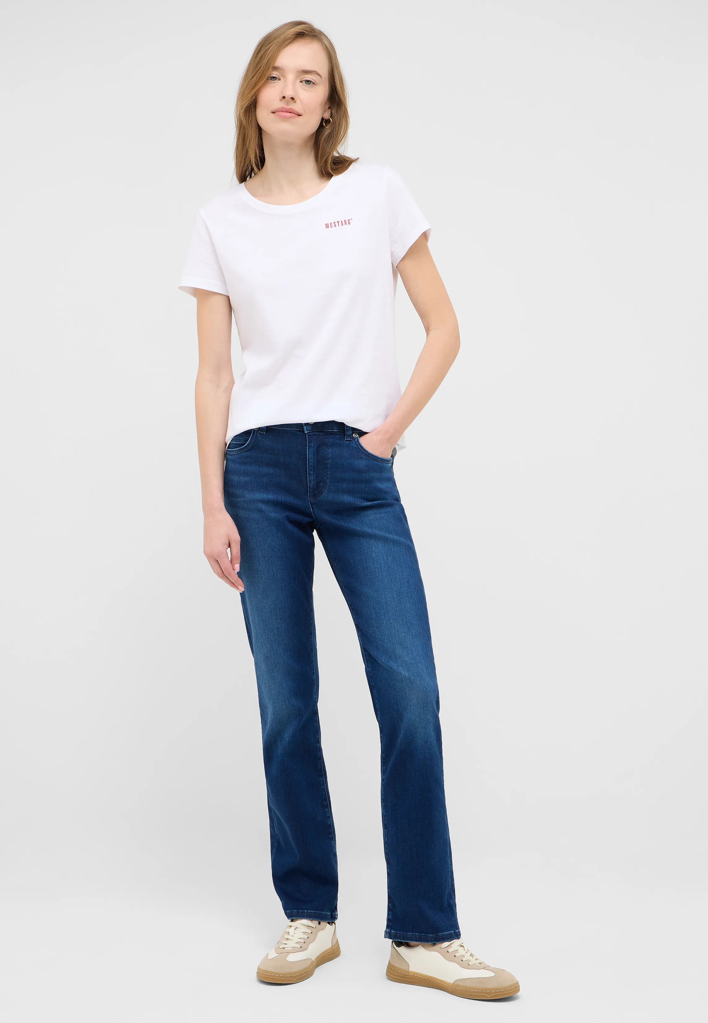 Джинсы Crosby Relaxed Straight Темно-синий