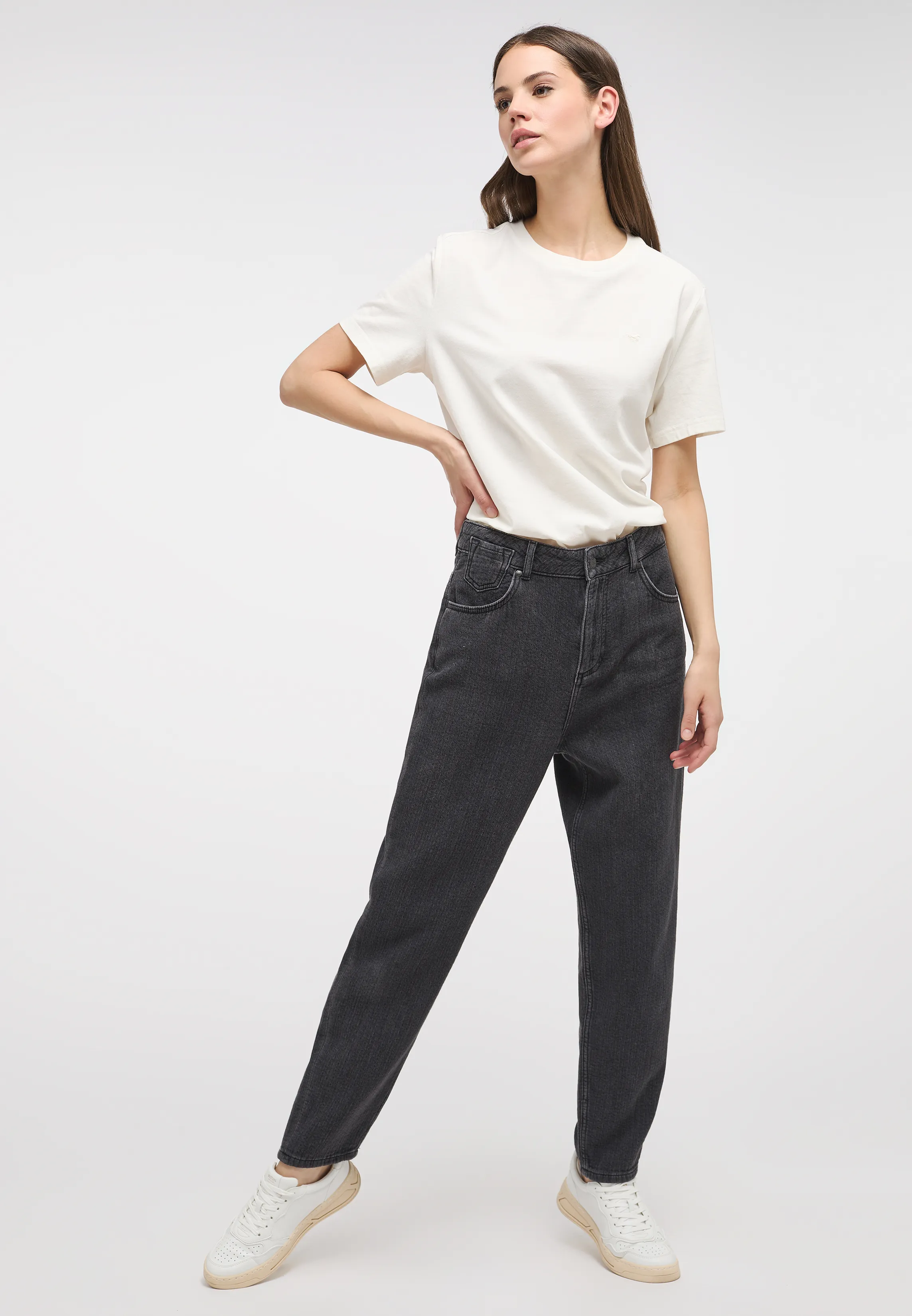 Джинсы Charlotte Tapered Чёрный