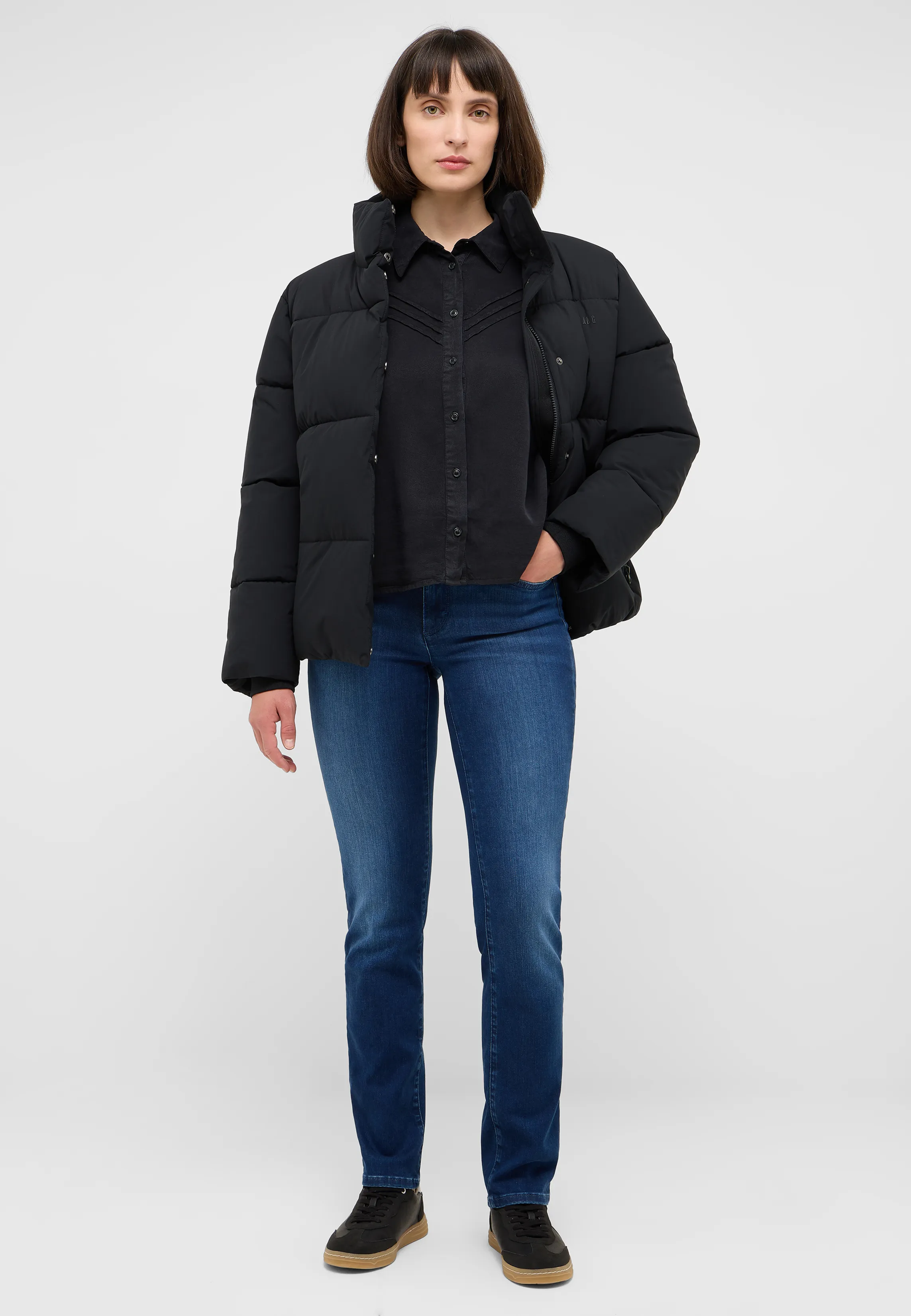 Джинсы Shelby Straight Синий