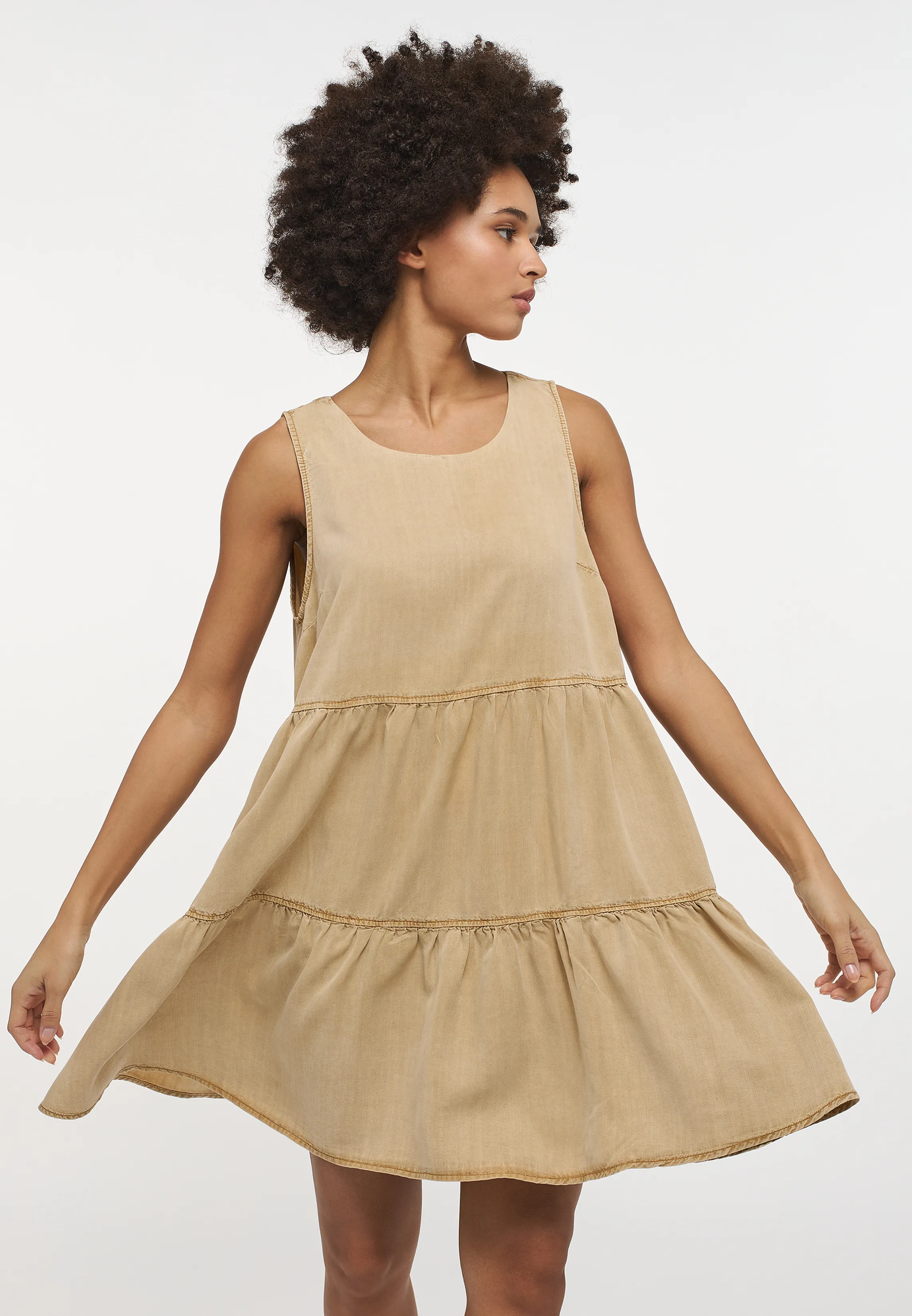 Платье Fanny Tencel Dress бежевый