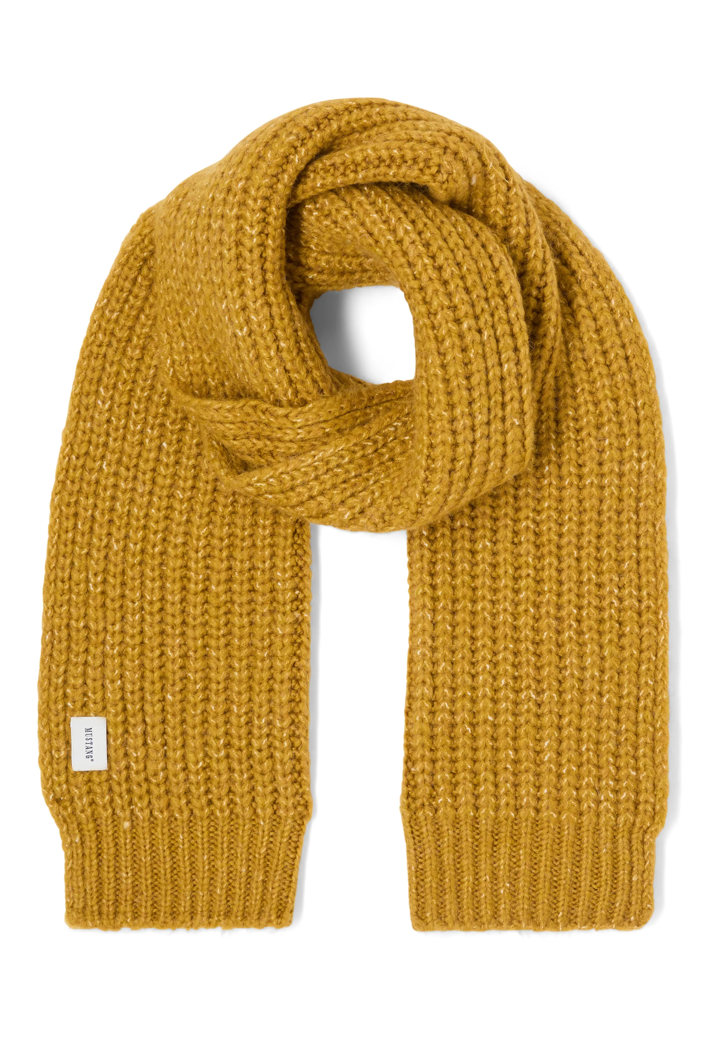 Шарф Ines Chunky Knit Scarf Желтый